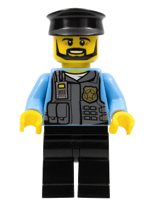 Police Officer, Black Cap and Legs, Beard – ГРАДСКИ