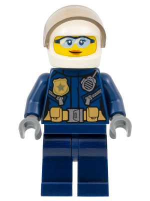 Police - City Helicopter Pilot Female, Light Blue Glasses – ГРАДСКИ