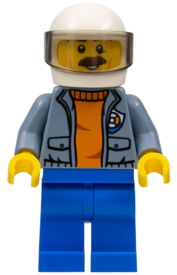Coast Guard City - Helicopter Pilot with Moustache – ГРАДСКИ