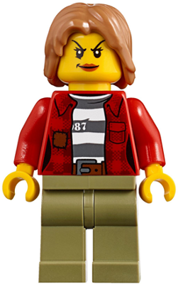 Mountain Police - Crook Female Jacket over 87 Prison Stripes – ГРАДСКИ