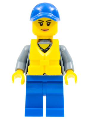 Coast Guard City - Female Crew Member, Blue Cap with Life Jacket – ГРАДСКИ
