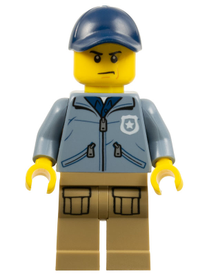 Mountain Police - Officer Male, Dark Blue Cap, Sand Blue Jacket – ГРАДСКИ