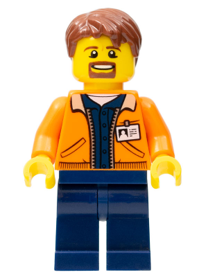 Miner - Equipment Operator with Beard, Reddish Brown Hair – ГРАДСКИ