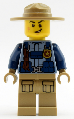 Mountain Police - Officer Male, Jacket with Harness, Dark Tan Hat – ГРАДСКИ