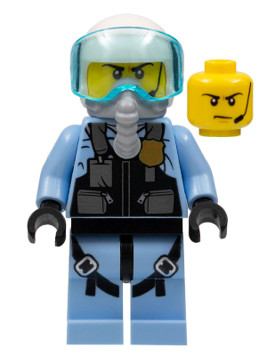 Sky Police - Jet Pilot with Oxygen Mask and Headset – ГРАДСКИ
