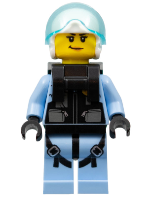 Sky Police - Jet Pilot, Female with Neck Bracket (for Parachute) – ГРАДСКИ