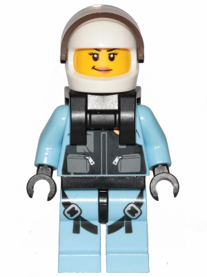 Sky Police - Jet Pilot, Female with Neck Bracket (for Jet Pack) – ГРАДСКИ
