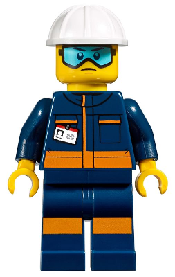 Ground Crew Technician - Male, Jumpsuit and Construction Helmet – ГРАДСКИ