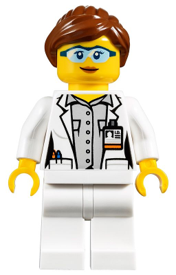 Scientist - Female, Blue Goggles and White Legs – ГРАДСКИ