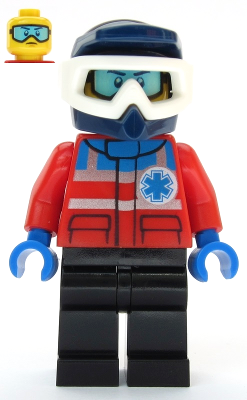 Ski Patrol Member - Male, Dark Blue Helmet – ГРАДСКИ