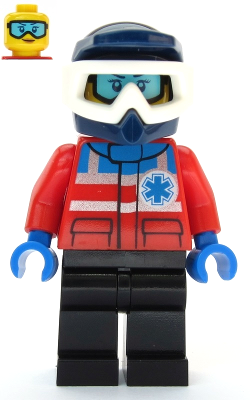 Ski Patrol Member - Female, Dark Blue Helmet – ГРАДСКИ