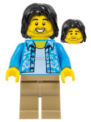 Tourist / Surfer - Dark Azure Hawaiian Shirt – ГРАДСКИ