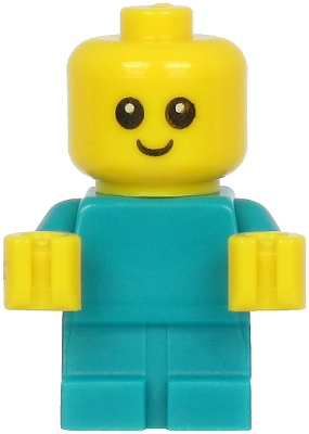 Baby - Dark Turquoise Body with Yellow Hands – ГРАДСКИ