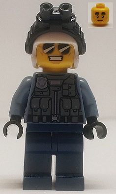 Police Officer - Duke DeTain, Sand Blue Police Jacket, Dark Blue Legs, White Helmet – ГРАДСКИ
