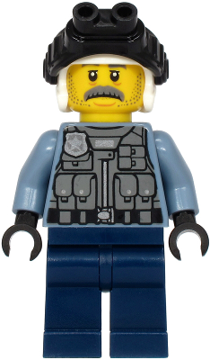 Police - Officer Sam Grizzled, Sand Blue Jacket – ГРАДСКИ