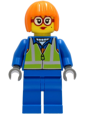Shirley Keeper - Blue Jacket, Safety Vest – ГРАДСКИ