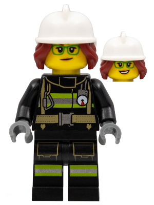 Fire Fighter, Female - Freya McCloud, Black Suit – ГРАДСКИ