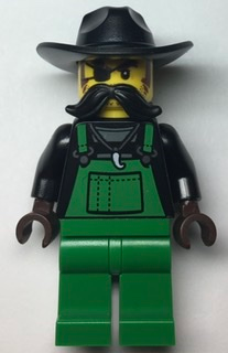 Police - Crook Snake Rattler, Green Overalls – ГРАДСКИ