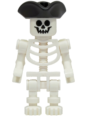 Skeleton - Stuntz, Black Pirate Tricorne, Bent Arms – ГРАДСКИ