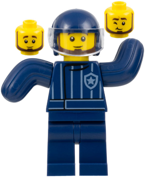 Police Dog Trainer, Dark Blue Helmet, Bite Suit – ГРАДСКИ