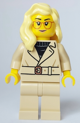 Tourist - Female, Tan Jacket and Legs, Bright Light Yellow Hair, Glasses – ГРАДСКИ