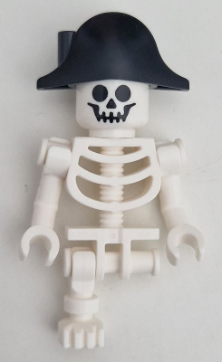 Skeleton - Standard Skull, Bent Arms Vertical Grip, Black Bicorne Hat, Single Leg – ГРАДСКИ