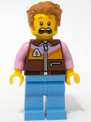 Camper - Male, Reddish Brown Jacket, Medium Blue Legs, Medium Nougat Tousled Hair – ГРАДСКИ