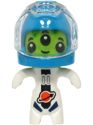 Alien - White Spacesuit, Dark Azure Helmet, Trans-Clear Visor – ГРАДСКИ