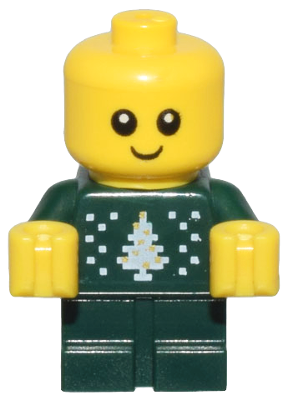 Baby - Dark Green Holiday Sweater – ГРАДСКИ