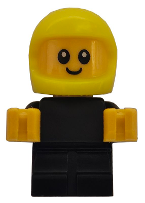 Driver Junior - Black Body, Neon Yellow Helmet (Firefighter) – ГРАДСКИ