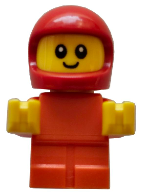 Driver Junior - Reddish Orange Body, Red Helmet (Construction Worker) – ГРАДСКИ