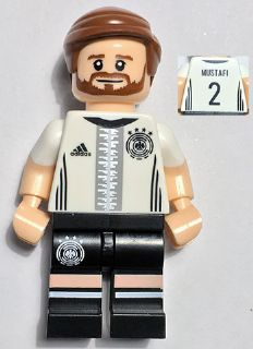 Shkodran Mustafi, Deutscher Fussball-Bund / DFB (Minifigure Only without Stand and Accessories) – КОЛЕКЦИОНЕРСКИ МИНИФИГУРКИ