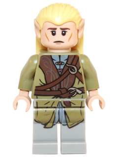 Legolas - Olive Green Robe, Short Cheek Lines – ДАЙМЕНШЪНС