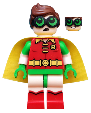 Robin - Green Glasses, Smile / Worried Pattern – ДАЙМЕНШЪНС