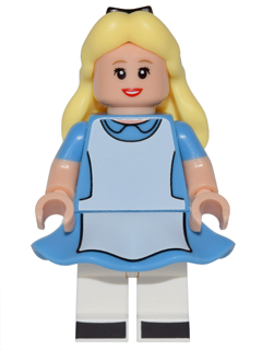 Alice, Disney, Series 1 (Minifigure Only without Stand and Accessories) – КОЛЕКЦИОНЕРСКИ МИНИФИГУРКИ