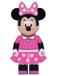 Minnie Mouse, Disney, Series 1 (Minifigure Only without Stand and Accessories) – КОЛЕКЦИОНЕРСКИ МИНИФИГУРКИ