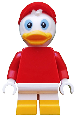 Huey Duck, Disney, Series 2 (Minifigure Only without Stand and Accessories) – КОЛЕКЦИОНЕРСКИ МИНИФИГУРКИ