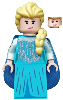 Elsa, Disney, Series 2 (Minifigure Only without Stand and Accessories) – КОЛЕКЦИОНЕРСКИ МИНИФИГУРКИ
