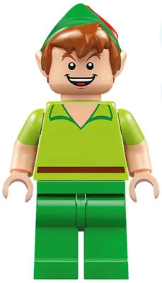 Peter Pan - Minifigure, Bright Green Legs – ДИСНИ