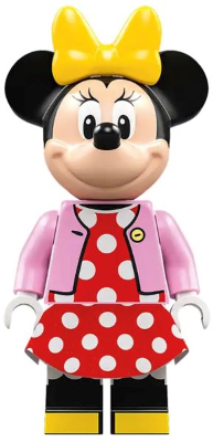 Minnie Mouse - Bright Pink Jacket, Red Polka Dot Dress, Yellow Bow – ДИСНИ