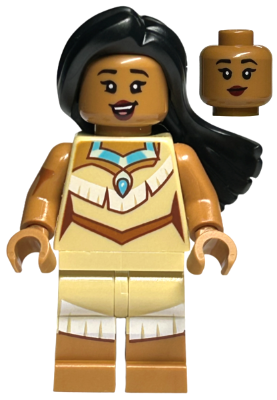 Pocahontas, Disney 100 (Minifigure Only without Stand and Accessories) – КОЛЕКЦИОНЕРСКИ МИНИФИГУРКИ