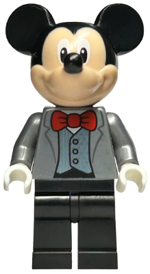 Mickey Mouse - Flat Silver Tuxedo Jacket, Red Bow Tie – ДИСНИ