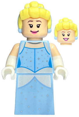 Cinderella - Bright Light Blue Dress, White Gloves – ДИСНИ