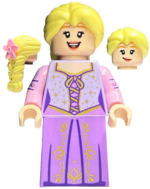 Rapunzel - Minifigure, Bright Pink Flower – ДИСНИ