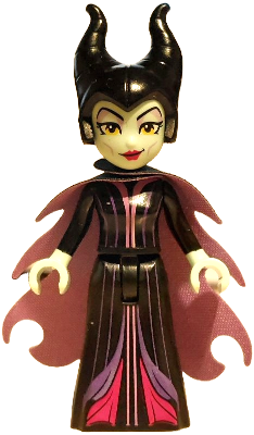 Maleficent - Mini Doll, Lavender Eye Shadow, Magenta Lips, Medium Lavender Cape – ДИСНИ