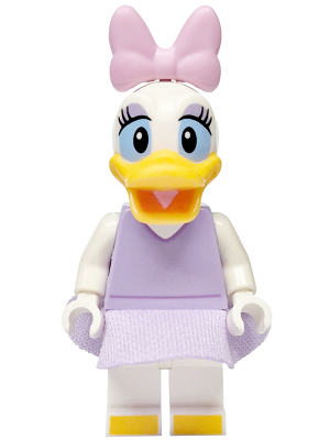 Daisy Duck - Lavender Top and Skirt, Bright Pink Bow – ДИСНИ