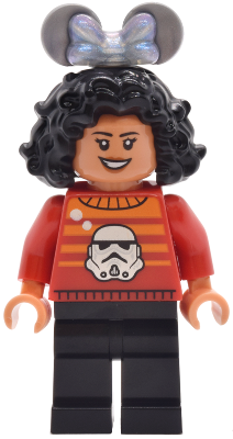 Main Street, U.S.A. Park Guest - Female, Red Star Wars Sweater with Stormtrooper, Black Legs – ДИСНИ