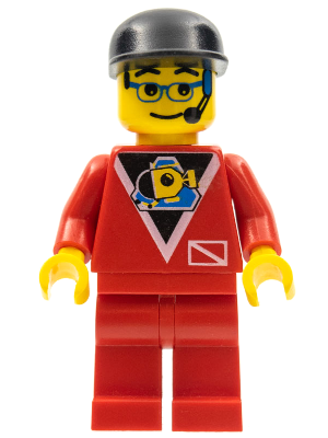 Divers - Control 2, Red Legs, Black Cap, Glasses and Headset – ГРАДСКИ