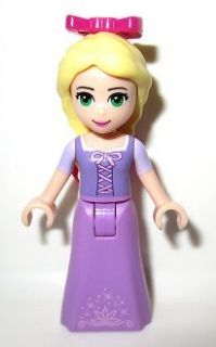 Rapunzel - Mini Doll, Lavender and Magenta Bows, Medium Lavender Skirt – ДИСНИ