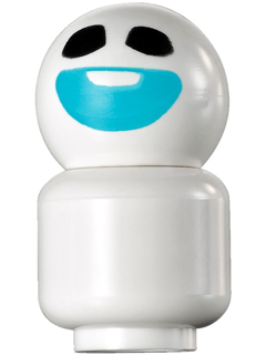 Snowgie - Medium Azure Smile, Minifigure Head Body – ДИСНИ